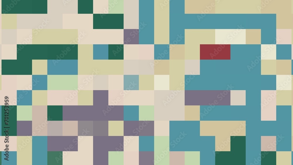 Abstract background using pixels with aesthetic geometric shapes Abstract background using pixels with aesthetic geometric shapes