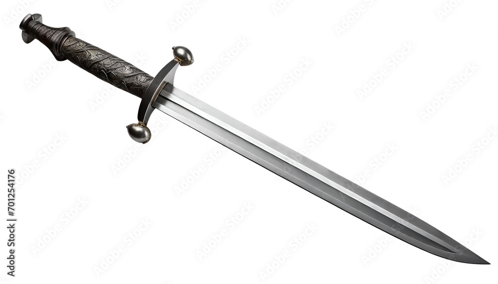 Big sword isolated. Big sword isolated.