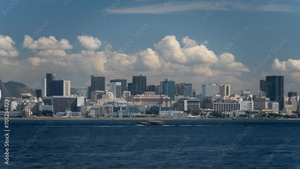Fast-Paced Time Lapse of Rio de Janeiro's Financial District Fast-Paced Time Lapse of Rio de Janeiro's Financial District