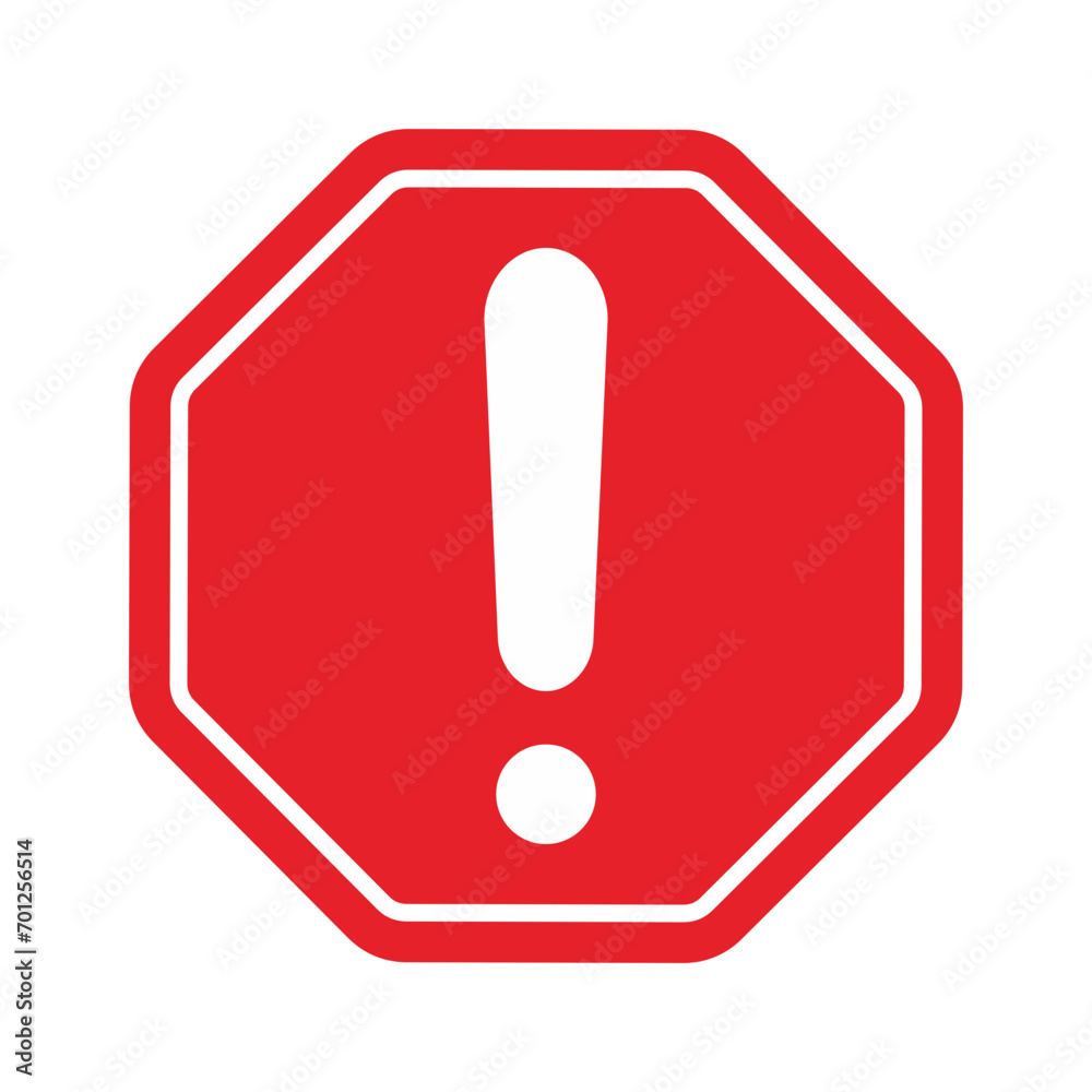 Vector warning signs design 