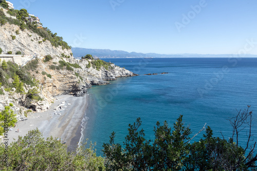 Spiaggia Baia delle Sirene di Bergeggi in Liguria