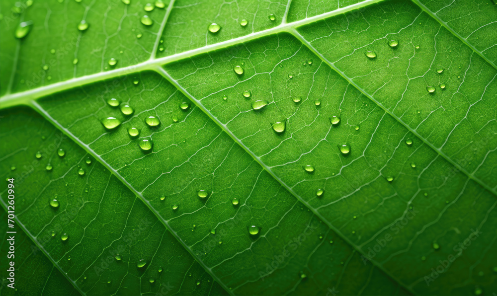 Close up macro photography of a beautiful green leaf Close up macro photography of a beautiful green leaf