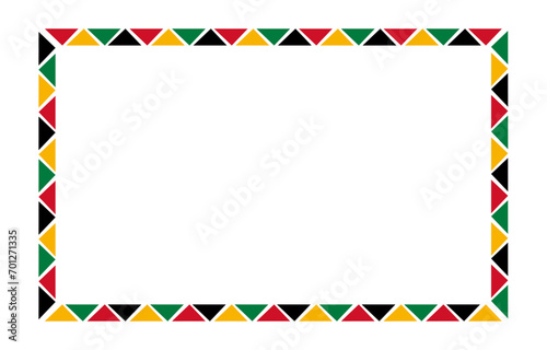 Black history month frame, Borders And Frames Black history month , Frame for Juneteenth with space for text .colorful abstract rectangle frame