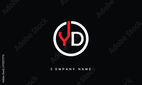 Free Download YD, DY, Y, D Abstract Letters Logo Monogram - GFXLoad