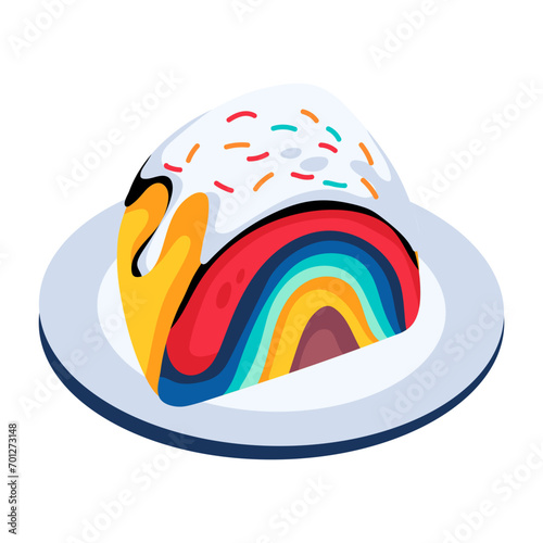 Rainbow Cake Shamrock Shake 