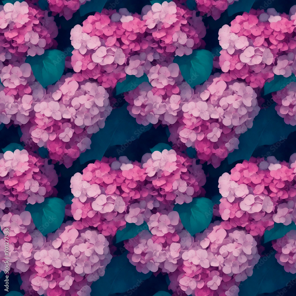 Fototapeta premium seamless watercolor floral abstract colorful wallpaper