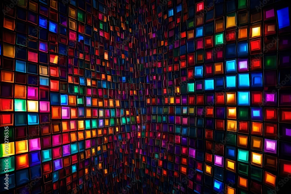colorful dots in the background with waves background colorful dots in the background with waves background