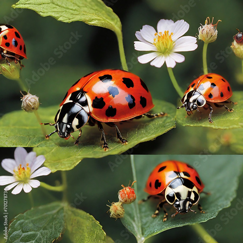 Ladybugs Unveiled Exploring the Beauty Benefits and Cultural Reverence of Nature's Tiny Guardians ai generated © Aziz