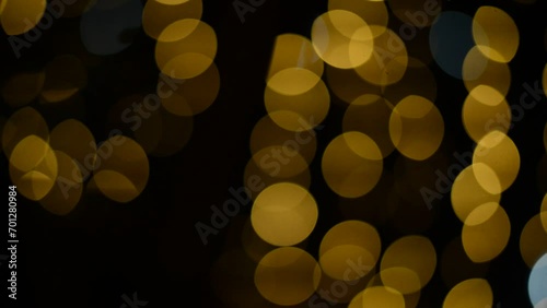 Abstract background of gold lights - Video for your creative design photo