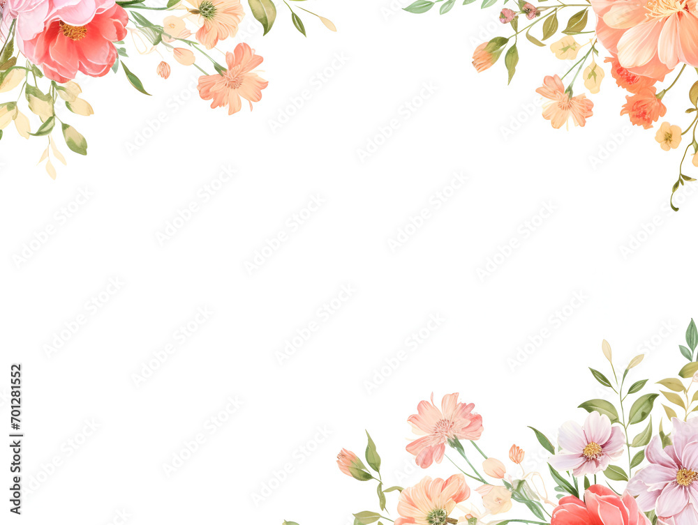 floral page border