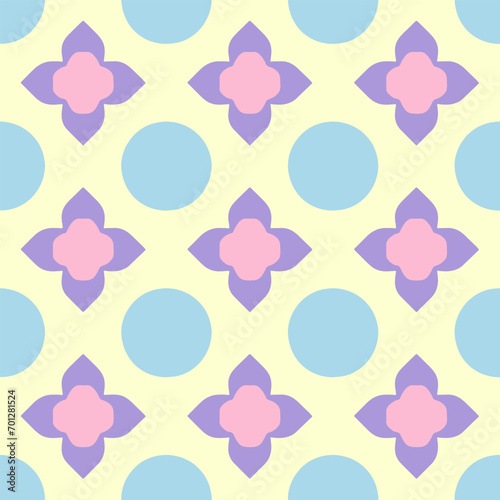 beautiful seamless pattern design for decorating, backdrop, fabric, wallpaper, wrapping paper, and etc.