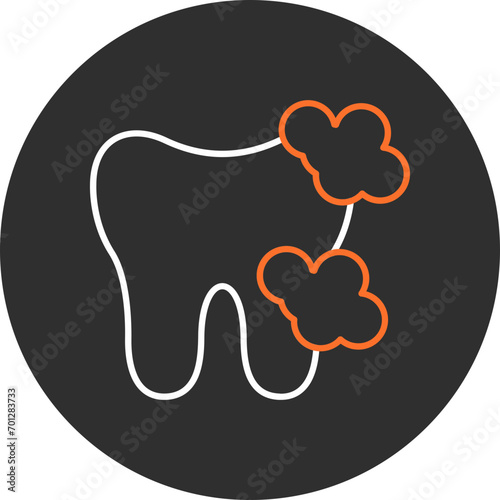 Tooth Foamy Icon
