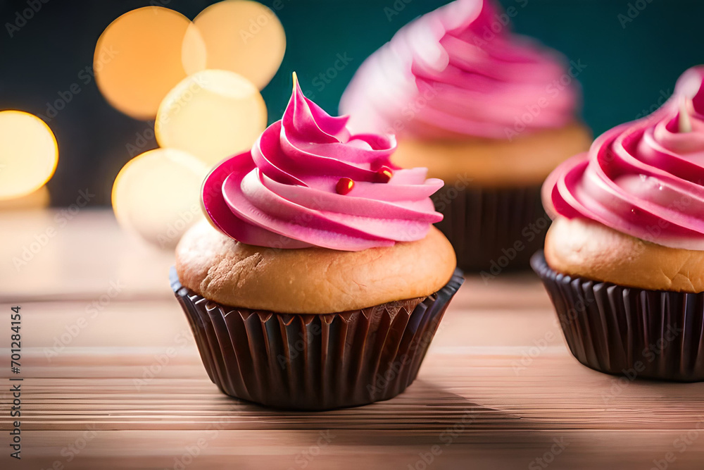 colorful and delicious looking cupcakes , festive celebration pastries colorful and delicious looking cupcakes , festive celebration pastries
