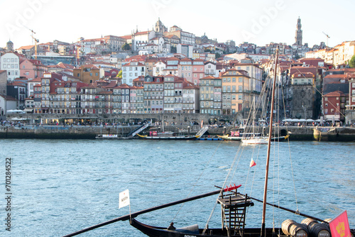 Ribeira district  in the historic  center of Porto photo