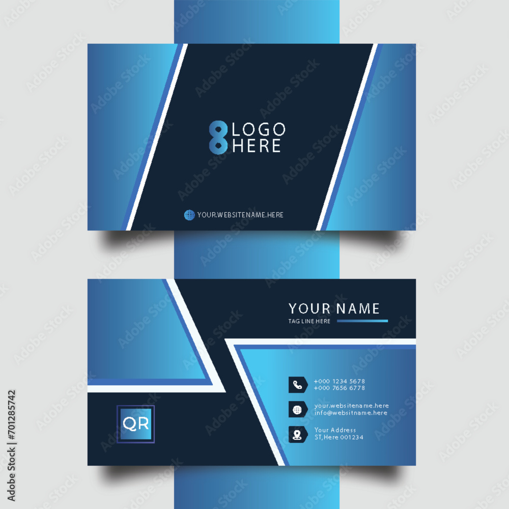 modern business card design template modern business card design template