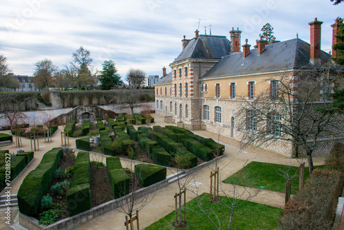 Jardins des Simples et des Fleurs Royales, Blois, Loir-et-Cher, France photo