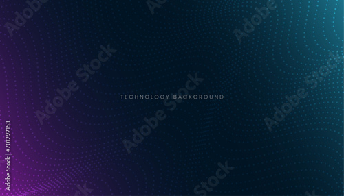 abstract technology particles dots background