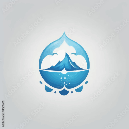 Water Logo Design EPS format Very Cool
