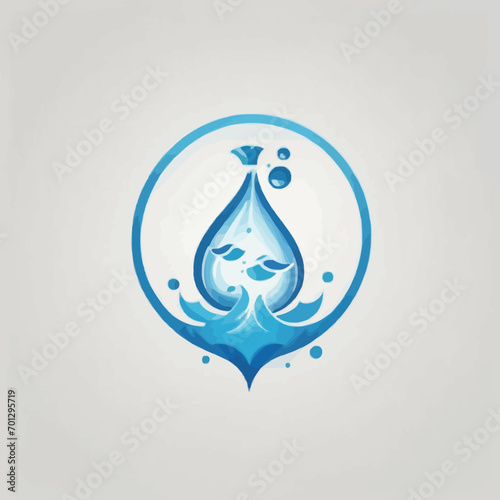 Water Logo Design EPS format Very Cool