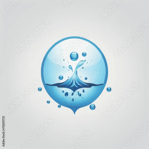 Water Logo Design EPS format Very Cool