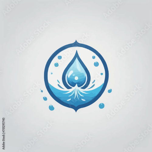 Water Logo Design EPS format Very Cool