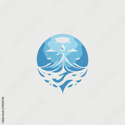 Water Logo Design EPS format Very Cool