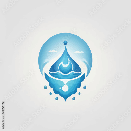 Water Logo Design EPS format Very Cool