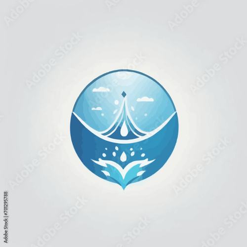 Water Logo Design EPS format Very Cool