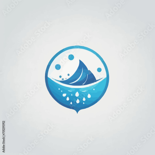 Water Logo Design EPS format Very Cool