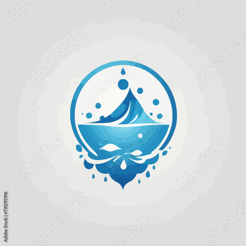 Water Logo Design EPS format Very Cool
