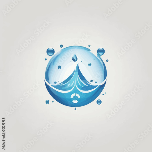 Water Logo Design EPS format Very Cool