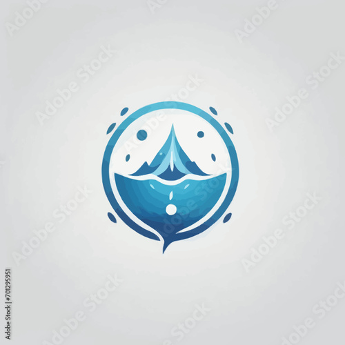 Water Logo Design EPS format Very Cool