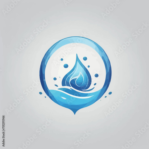 Water Logo Design EPS format Very Cool