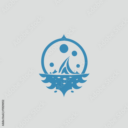 Water Logo Design EPS format Very Cool