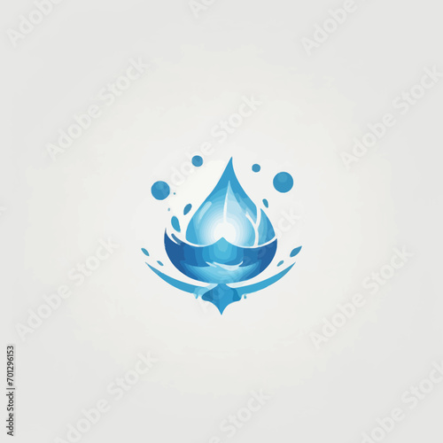 Water Logo Design EPS format Very Cool