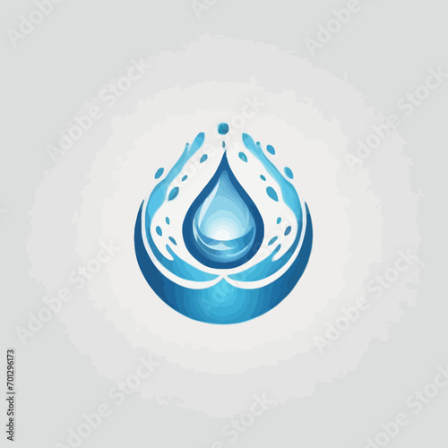 Water Logo Design EPS format Very Cool