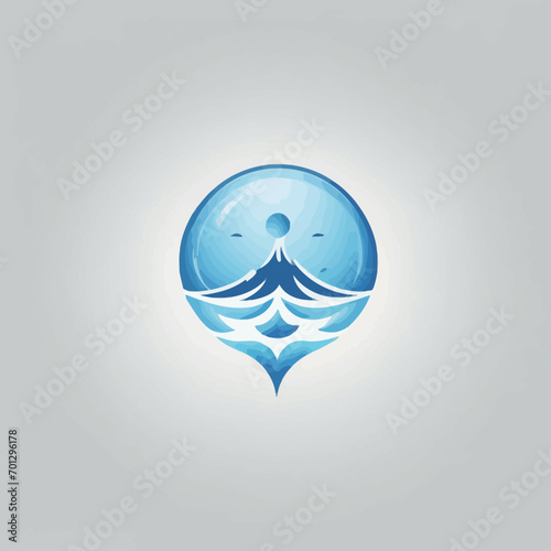 Water Logo Design EPS format Very Cool