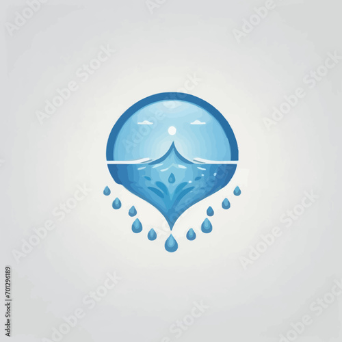 Water Logo Design EPS format Very Cool