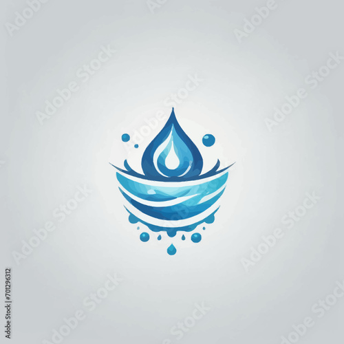 Water Logo Design EPS format Very Cool