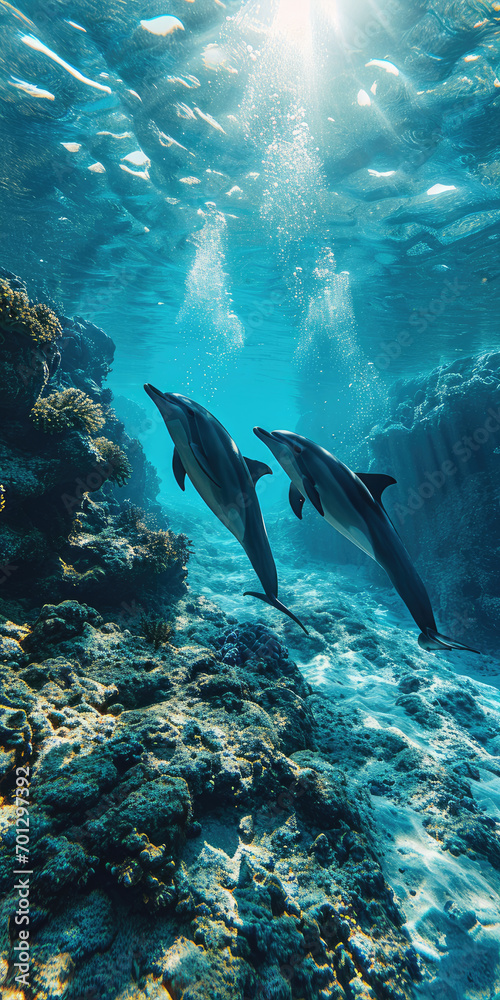 Fototapeta premium Delphine