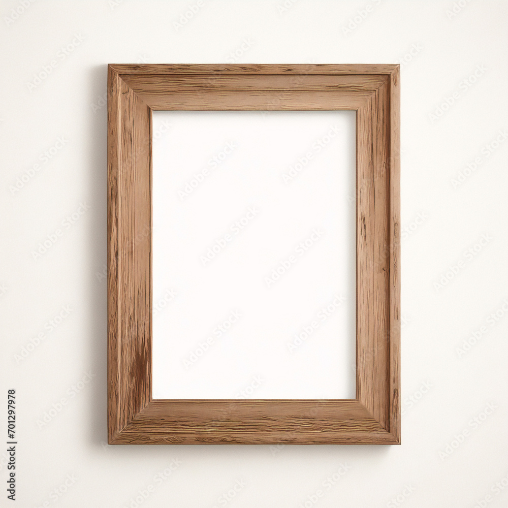 Marco vertical rectangular fino de madera clara colgado en una pared con textura blanca, plano, vista superior, ilustración 3D
Marco vertical rectangular fino de madera clara colgado en una pared con textura blanca, plano, vista superior, ilustración 3D