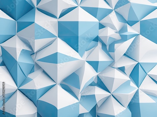 Geometric lozenges, blue "Background" patterns.