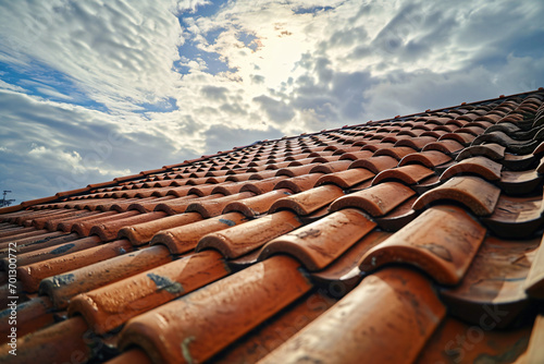 New Protective Ceramic Roof Tiles: Fired Texture with Patterned Construction