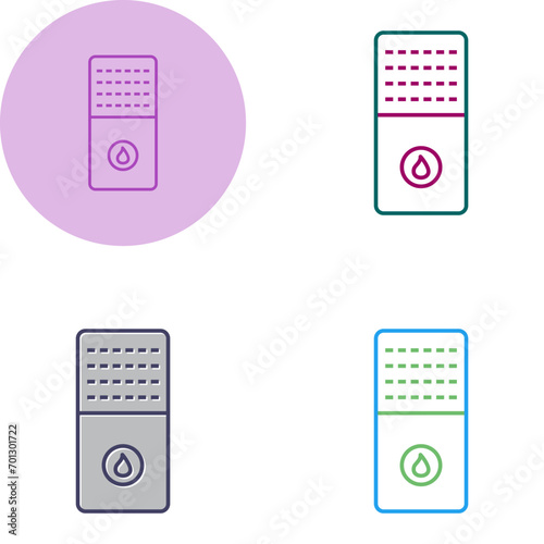 Gas Furnace Vector Icon