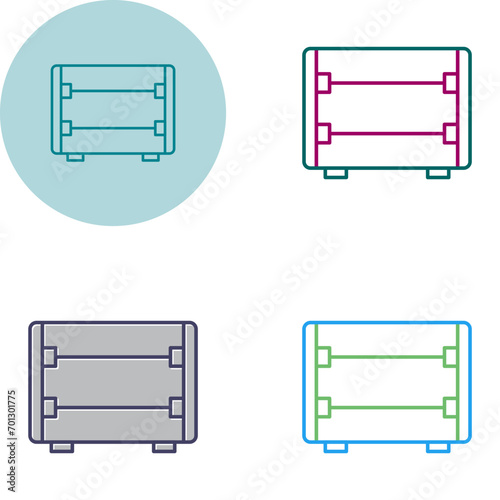 Carbon Heater Vector Icon