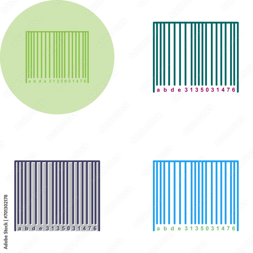 Barcode Vector Icon Barcode Vector Icon
