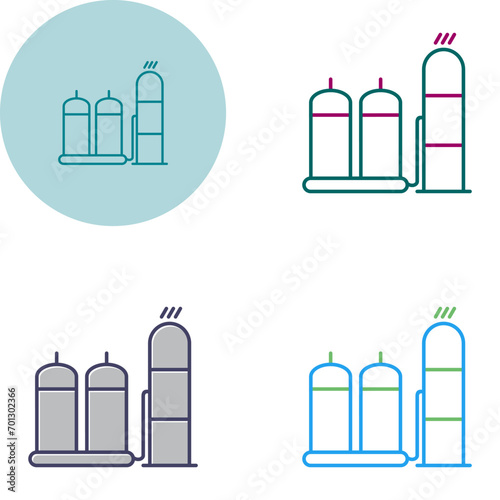 Refinery Vector Icon