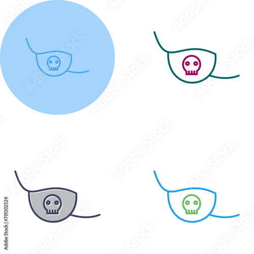 Eye Patch Vector Icon