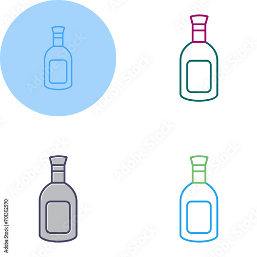 Drink Bottle Vector Icon