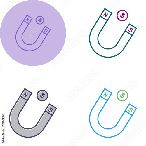 Magnet Vector Icon